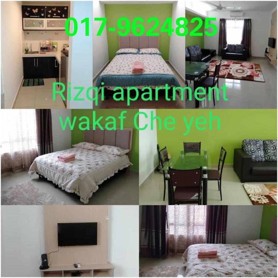 Risqi Apartment 2 Bedroom Wakaf Che Yeh Кота-Бару Екстер'єр фото