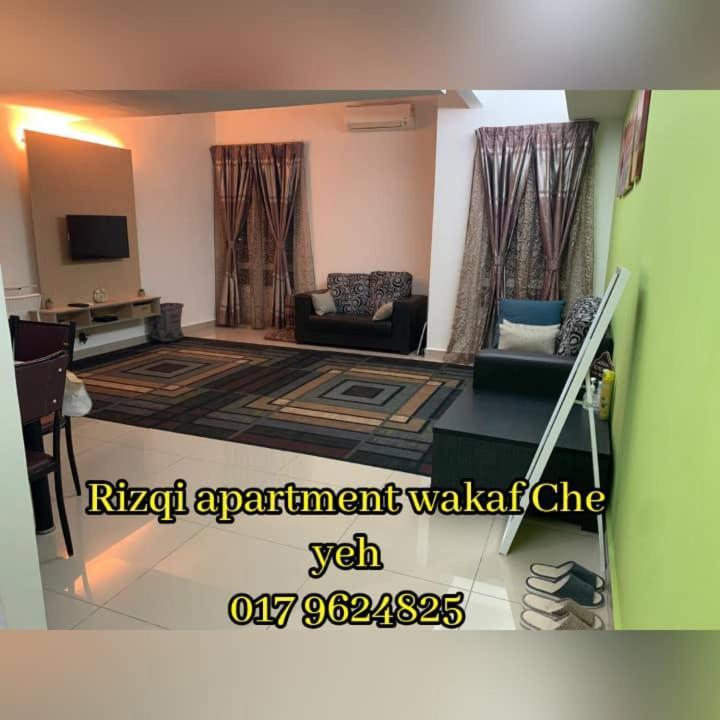 Risqi Apartment 2 Bedroom Wakaf Che Yeh Кота-Бару Екстер'єр фото
